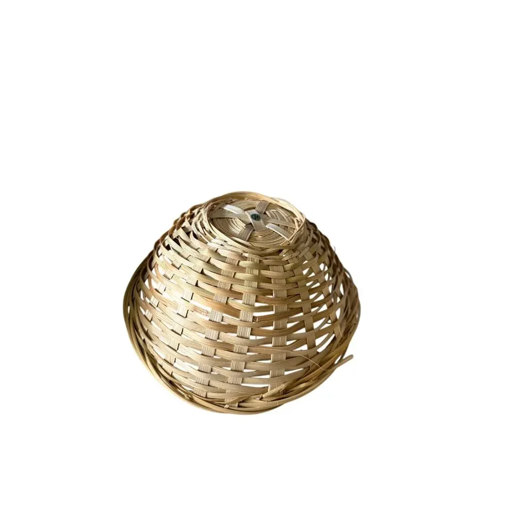 5 Vintage Natural Small Woven Baskets Oval Wicker Storage Fruit Snack Bowls